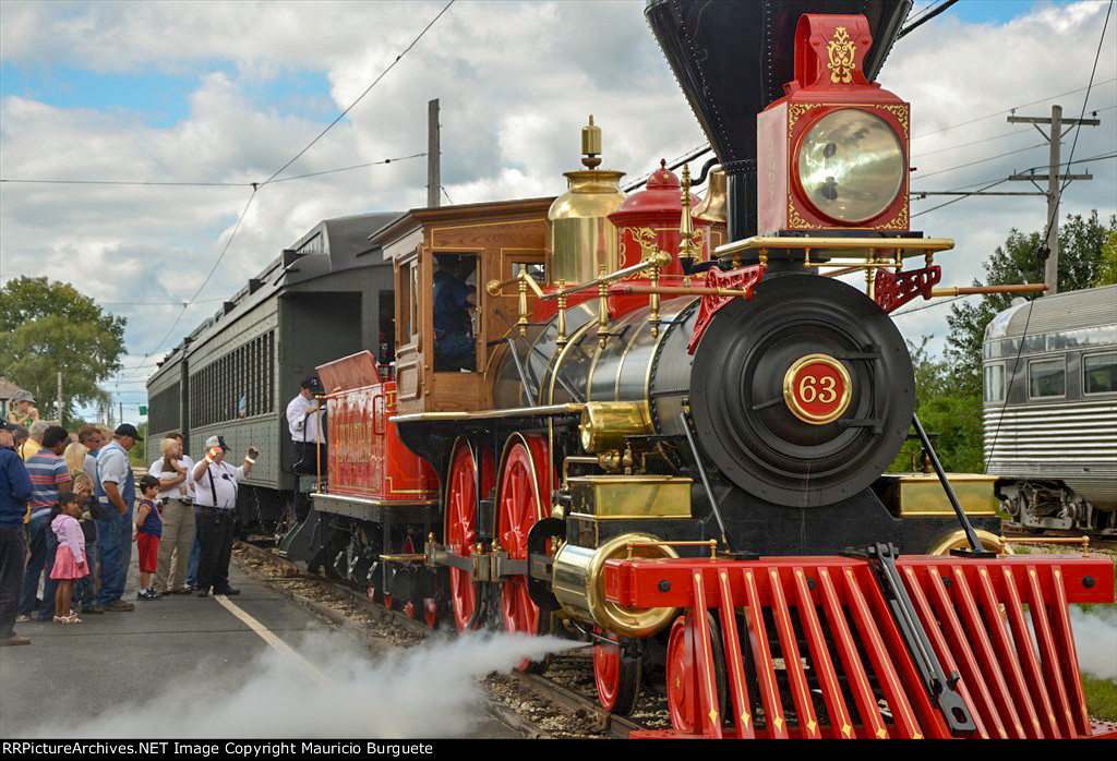 CPRR Leviathan Steam Locomotive